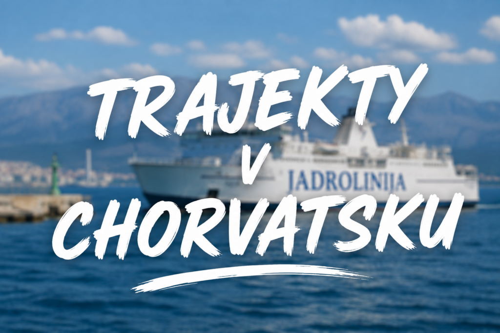 Trajekty v Chorvatsku společnosti Jadrolinija