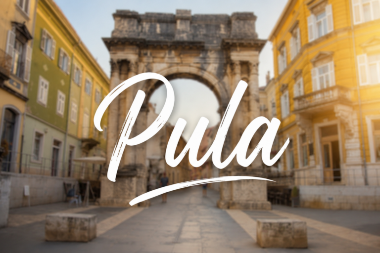 Pula – náhledový obrázek historického oblouku