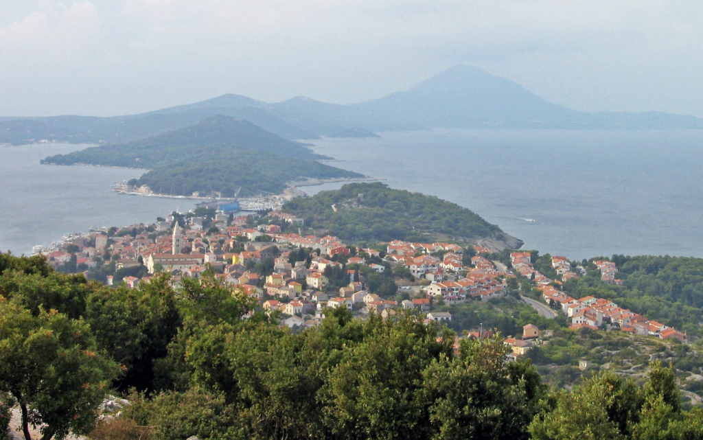 Panorama na Mali Lošinj