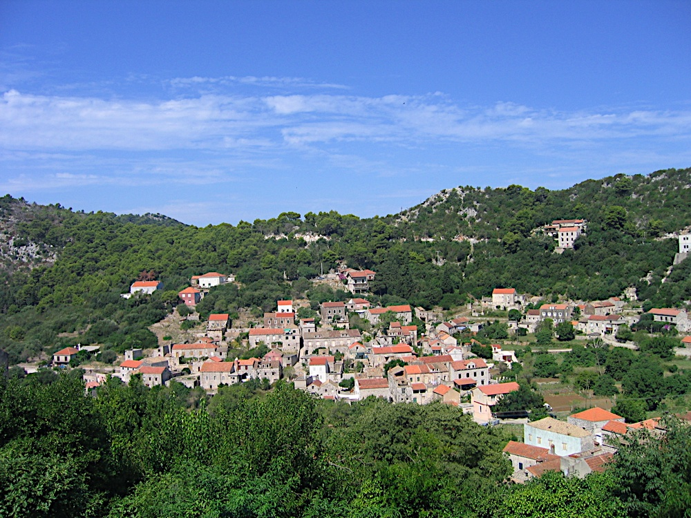 Panorama na Lastovo