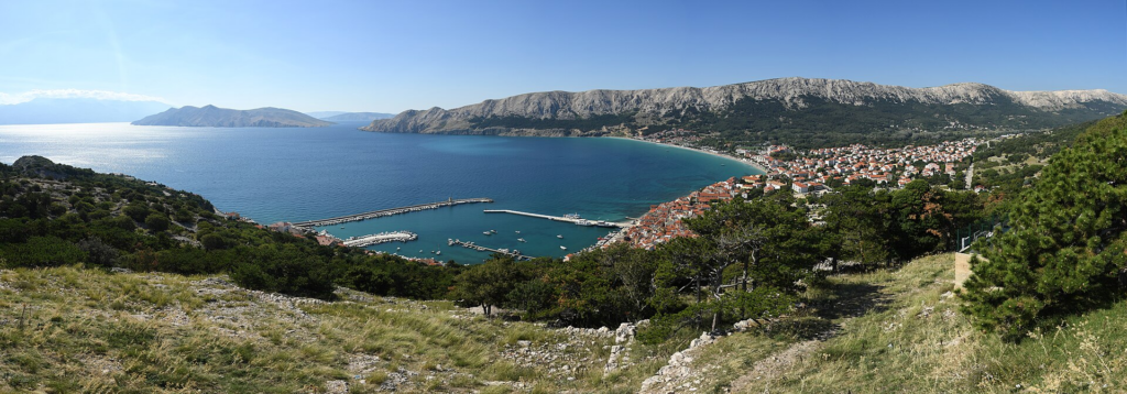 Baška na ostrově Krk
